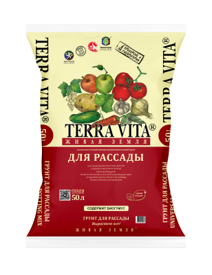 Грунт для рассады Terra Vita 50л в интернет гипермаркете «Планета Лета». Фото