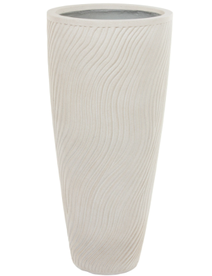 Кашпо Nobilis Marco "Sand Waves sandy beige Vase" (файкостоун), D47хH99,5 см Nobilis Marco в интернет гипермаркете «Планета Лета». Фото Кашпо Nobilis Marco "Sand Waves sandy beige Vase" (файкостоун), D47хH99,5 см в интернет гипермаркете «Планета Лета». Фото