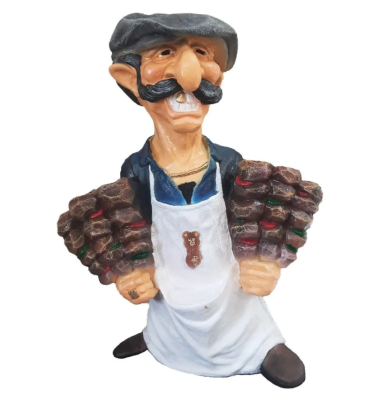 Фигура Шашлычник Y60, L23, B43 в интернет гипермаркете «Планета Лета». Фото