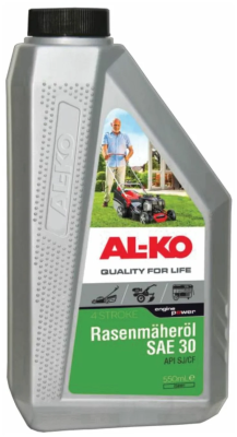 Масло AL-KO для 4-х тактных двигат SAE30 минер. 0.6л, 250001 в интернет гипермаркете «Планета Лета». Фото