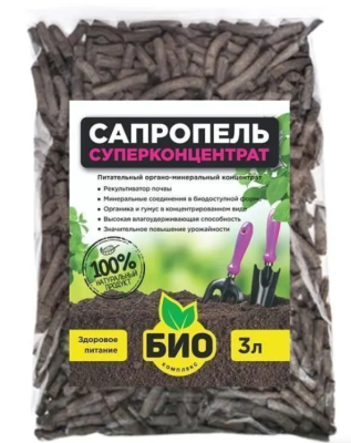 БИО-комплекс Сапропель Суперконцентрат 3л в интернет гипермаркете «Планета Лета». Фото