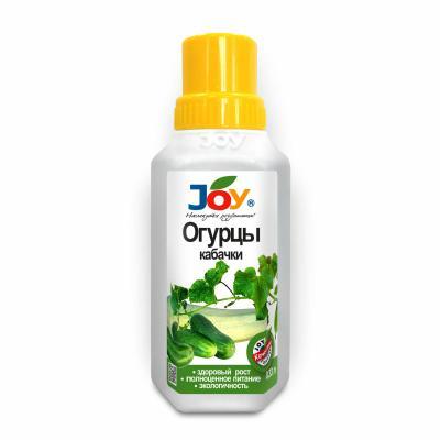 Удобрение JOY Лигногумат ДМ-NPК 6% Огурцы, кабачки 330мл в интернет гипермаркете «Планета Лета». Фото