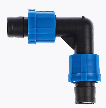 Муфта угол для ленты капельной 16мм 1680349 в интернет гипермаркете «Планета Лета». Фото