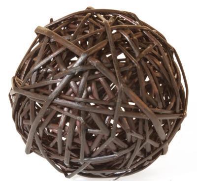 Шар плетеный ива D10см 110A-10C в интернет гипермаркете «Планета Лета». Фото