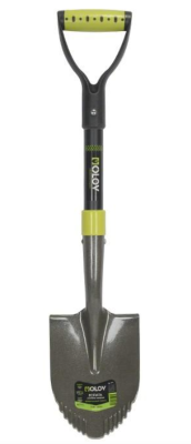 Лопата совковая саперная рельс. сталь `OLOV Профи` с фиберглас/чер V ручкой 70 см 41616 в интернет гипермаркете «Планета Лета». Фото