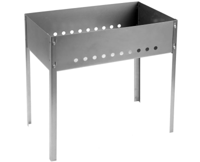 Мангал GRINDA ″BARBECUE″, толщина 0,8мм, в коробке, 500х300х500мм в интернет гипермаркете «Планета Лета». Фото