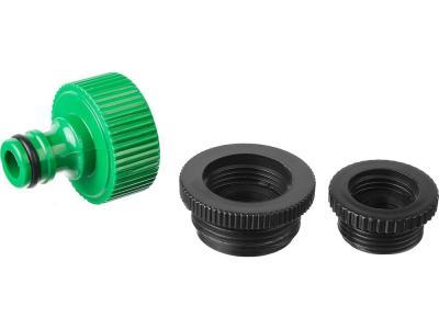 Адаптер РОСТОК штуцерный XR, 1/2" x 3/4" x 1"с внутренней резьбой 426355 в интернет гипермаркете «Планета Лета». Фото