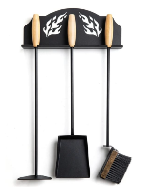 Каминный набор настенный КН 0-2 в интернет гипермаркете «Планета Лета». Фото