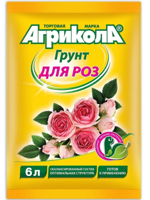 АГРИКОЛА грунт для роз 6л в интернет гипермаркете «Планета Лета». Фото