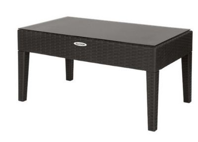 Столик журнальный прямоугольный RATTAN OLA DOM (коричневый) в интернет гипермаркете «Планета Лета». Фото