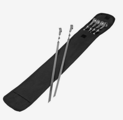 Шампур 600х10х1,5 мм набор 6 шт в чехле 'Твой Пикник' в интернет гипермаркете «Планета Лета». Фото