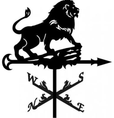 Флюгер Лев МП 22-458 в интернет гипермаркете «Планета Лета». Фото