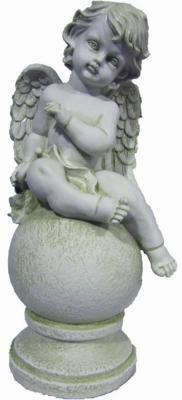 Фигура Ангел на шаре Н-44см ФП063 в интернет гипермаркете «Планета Лета». Фото