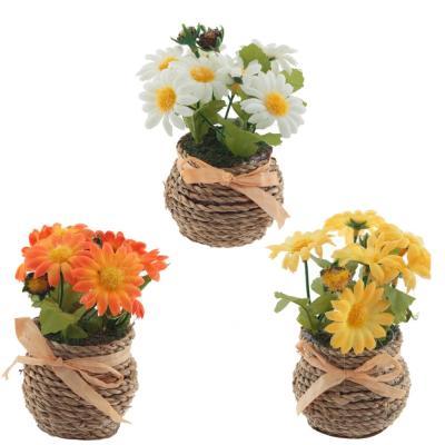 Цветочная композиция "Ромашки", L13 W9,5 H12 см, 3 в интернет гипермаркете «Планета Лета». Фото