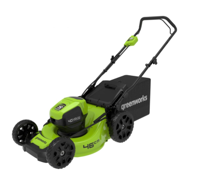 Газонокосилка аккумуляторная Greenworks, 40V, GD40LM46HP, 46 см,  бесщеточная, без АКБ и ЗУ в интернет гипермаркете «Планета Лета». Фото