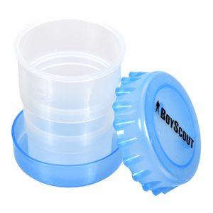 Стакан складной пластиковый, 200 мл /48 BOYSCOUT 61132 в интернет гипермаркете «Планета Лета». Фото