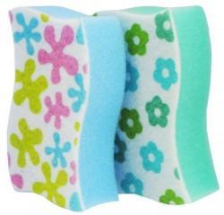 Губки набор ST универс. 2 шт. (11 х 6 х 3 см) в интернет гипермаркете «Планета Лета». Фото