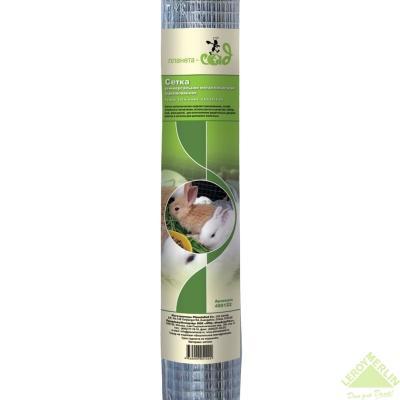 Сетка универсальная метал. оцинк. 0,5х5м, ячейка 25,4х25,4х1,4мм в интернет гипермаркете «Планета Лета». Фото