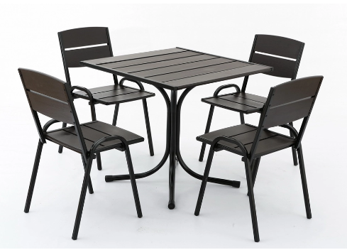 Стул литой Петергоф орех INTEX в интернет гипермаркете «Планета Лета». Фото Стул литой Петергоф орех в интернет гипермаркете «Планета Лета». Фото