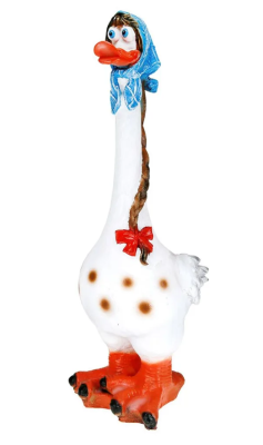 Фигура Гусыня с косой Н-76см F1294 в интернет гипермаркете «Планета Лета». Фото