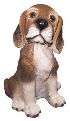 Фигура Щенок сидит H-21см в интернет гипермаркете «Планета Лета». Фото