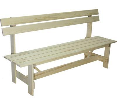 Скамья садовая «Кострома» со спинкой 1780мм СК701 в интернет гипермаркете «Планета Лета». Фото