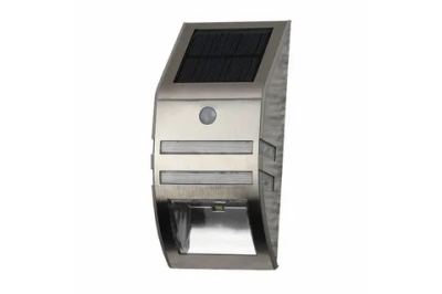 Светильник фасадный Хром, на солнечной батарее, ЭРА, 3LED, 50lm в интернет гипермаркете «Планета Лета». Фото