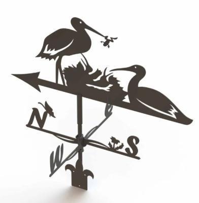 Флюгер Аисты МП 22-456 в интернет гипермаркете «Планета Лета». Фото