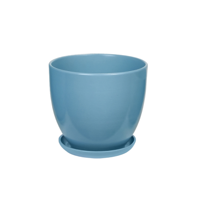 Горшок Бруннера высокий овал d15, h13см, 1,4л в интернет гипермаркете «Планета Лета». Фото