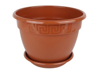 Горшок Антик терракот d22 3,6л 5PL0018 KoiKo в интернет гипермаркете «Планета Лета». Фото Горшок Антик терракот d22 3,6л 5PL0018 в интернет гипермаркете «Планета Лета». Фото