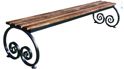 Скамья "Волна" 1,5м. в интернет гипермаркете «Планета Лета». Фото
