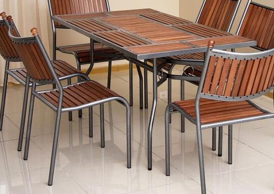 Набор мебели "Бетта" серый, коричневый B573/4-МТ001 в интернет гипермаркете «Планета Лета». Фото