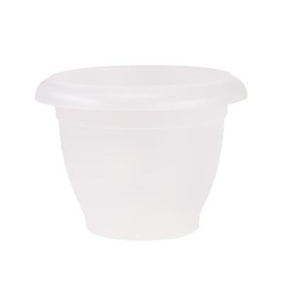 Горшок Терра с поддоном 2,3 л, прозрачный Santino в интернет гипермаркете «Планета Лета». Фото Горшок Терра с поддоном 2,3 л, прозрачный в интернет гипермаркете «Планета Лета». Фото