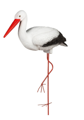 Фигура Аист большой новый Н-115см в интернет гипермаркете «Планета Лета». Фото