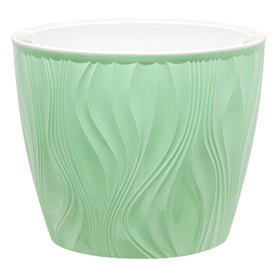 Кашпо "Венеция" (3л.) Цв. Мята (Арт. КШ-9035) Планета Лета в интернет гипермаркете «Планета Лета». Фото Кашпо "Венеция" (3л.) Цв. Мята (Арт. КШ-9035) в интернет гипермаркете «Планета Лета». Фото