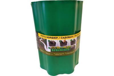 Лента бордюрная декоративный L-9 м, H-300 мм волна в интернет гипермаркете «Планета Лета». Фото