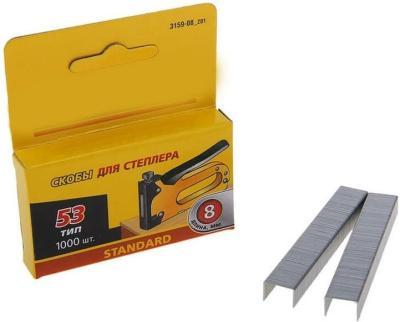 Скобы STAYER для степлера тип 53 8 мм 100 шт 3159-08_z02 в интернет гипермаркете «Планета Лета». Фото