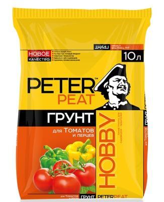 Грунт "Для томатов и перцев", линия Хобби, 10 л в интернет гипермаркете «Планета Лета». Фото