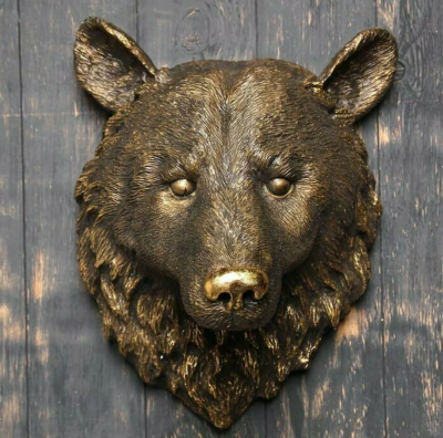 Фигура голова Медведя Н-44см, L-30см в интернет гипермаркете «Планета Лета». Фото