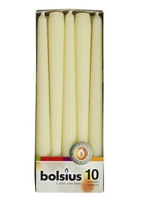 Свеча Болсус античная 245*24 10 шт кремовый в интернет гипермаркете «Планета Лета». Фото