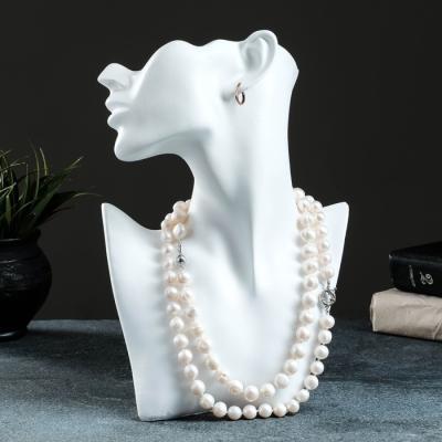 Подставка д/мелочей Бюст женщины белый 28х19,5х7,5 см 7550529 в интернет гипермаркете «Планета Лета». Фото