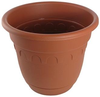 Горшок Колывань с п/д., терракот, d18см., 1,8л. в интернет гипермаркете «Планета Лета». Фото