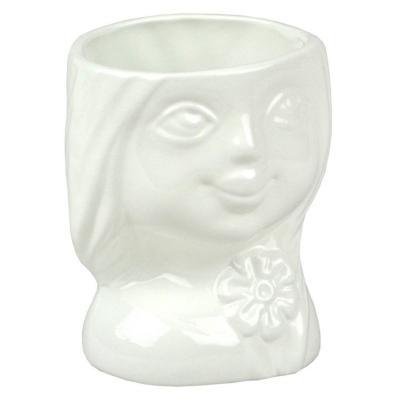 Кашпо Девочка 0401, d8см, h12см, 0,39л в интернет гипермаркете «Планета Лета». Фото