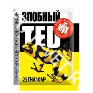 Средство Злобный ТЭД от мух 25г в интернет гипермаркете «Планета Лета». Фото