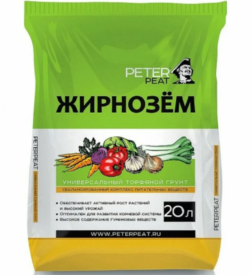Грунт Жирнозем универсальный, 20л Peter Peat в интернет гипермаркете «Планета Лета». Фото Грунт Жирнозем универсальный, 20л в интернет гипермаркете «Планета Лета». Фото
