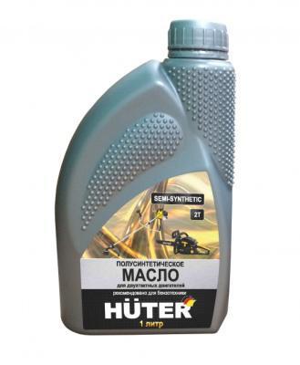 Масло Huter для 2-х тактных двигателей полусинт.,1л. в интернет гипермаркете «Планета Лета». Фото