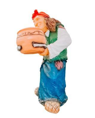 Фигура Баба яга с горшком Н-73см,L-50см,В-50см в интернет гипермаркете «Планета Лета». Фото