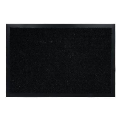 Коврик придверный влаговп. ребристый TRIP 40x60 черный VORTEX 24190 в интернет гипермаркете «Планета Лета». Фото