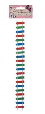 Декор дерево Заборчик цветной Е в интернет гипермаркете «Планета Лета». Фото