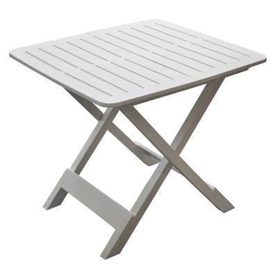 Стол квадратный пластик 72*70 см складной белый 042380010 в интернет гипермаркете «Планета Лета». Фото